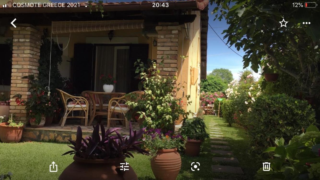 Villa Tina Country Beach Apartments Acharavi  Cameră foto